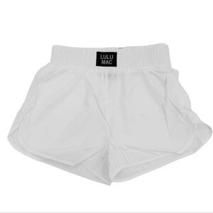Lulu Mac White DD Athletic Shorts